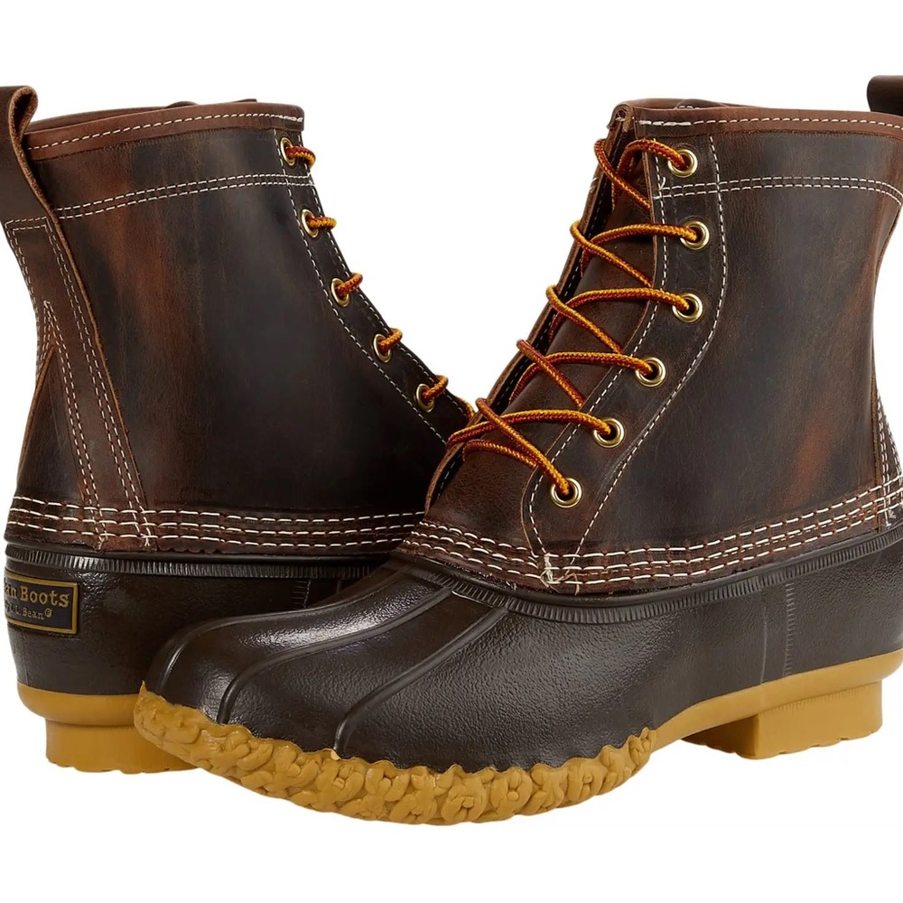 Men’s LL Bean 8 in. Thinsulate Bean Boots (size 8 medium)